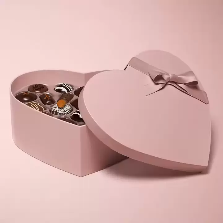 Custom chocolate gift box for branded retail chocolate packaging